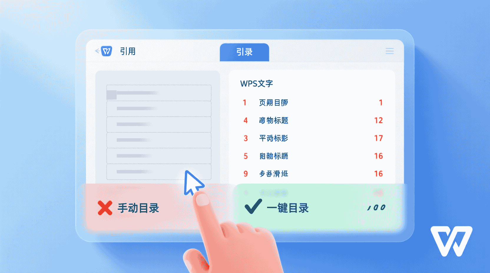 功能定位：为什么“一键目录”比手动目录更安全