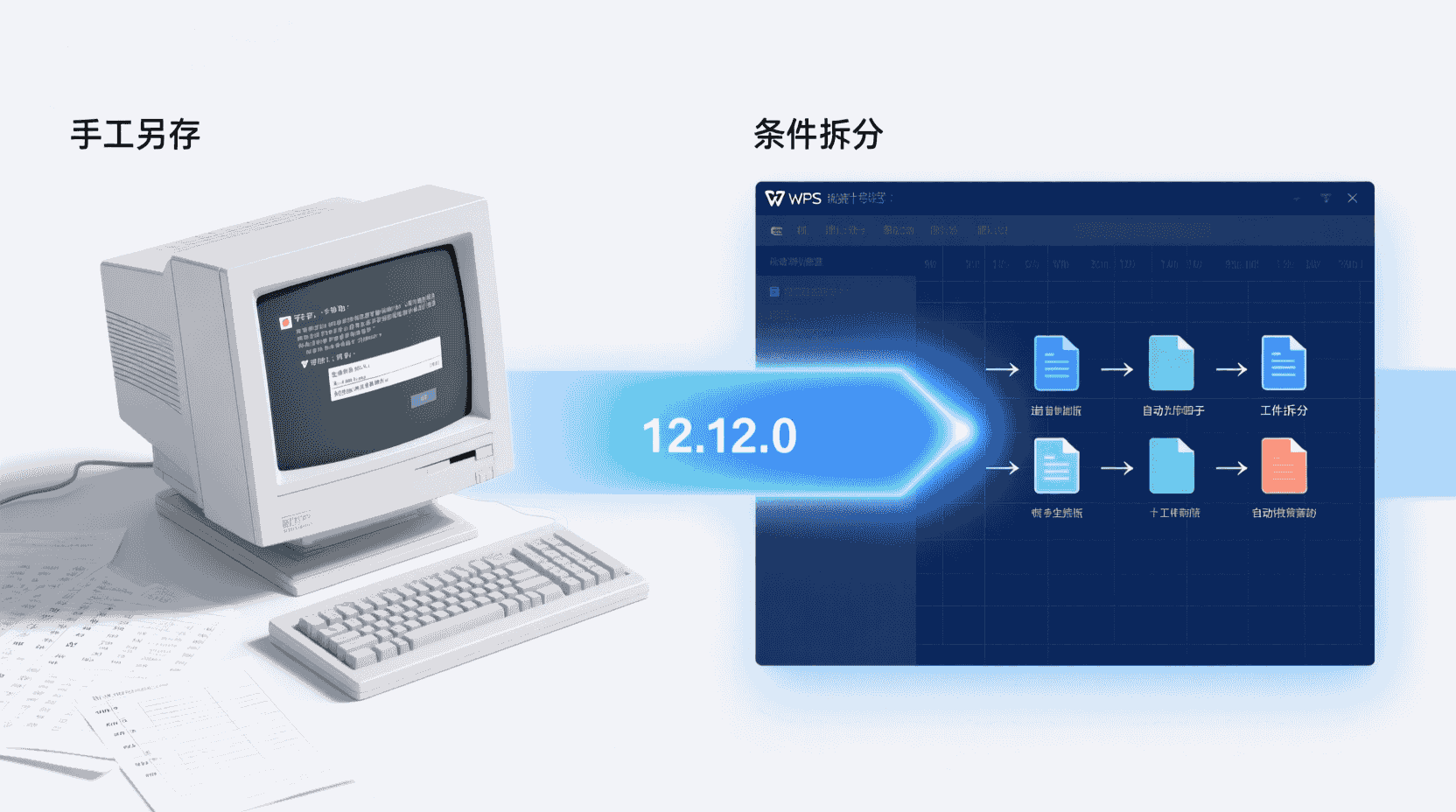 功能定位：从“手工另存”到“条件拆分”的十年演进